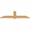 Ekena Millwork Eugene Smooth Timber Gable Bracket, Western Red Cedar, 60"W x 20"H x 1 1/2"D x 5 1/2"F, 8/12 Pitch GBW060X20X0206EUG00SWR - alternate 2